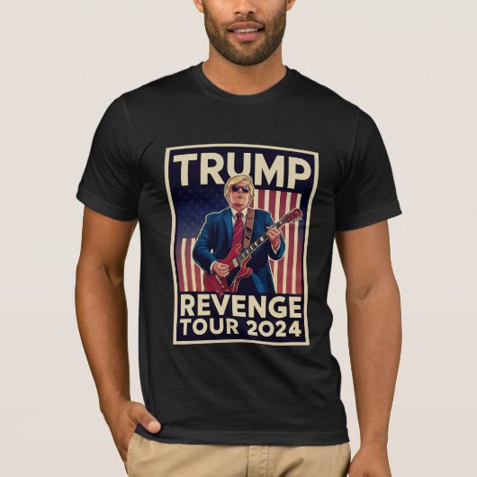 T-shirt Trump Revenge Tour 2024 Élections politiques 2024 (Devant)