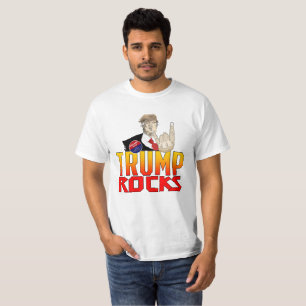 T-SHIRT TRUMP ROCKS SHIRT