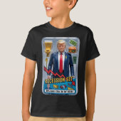 T-shirt Trump Satire Survié Récession Box Set Action Fig (Devant)