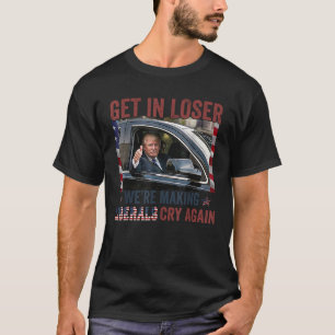 T-shirt Trump s'effondre Nous faisons à nouveau pleurer le