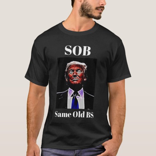 T-shirt Trump/SOB (Devant)
