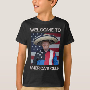 T-shirt Trump Sombrero Bienvenue dans le Golfe du Mexique