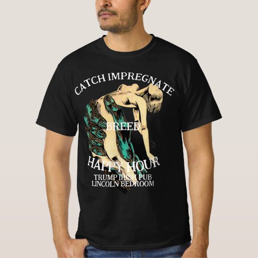 T-shirt Trump Submissive Wives Breeding Program Begins (Devant)