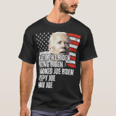T-shirt Trump surnoms de Biden (Devant)