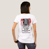 T-shirt Trump TP ! (Dos entier)