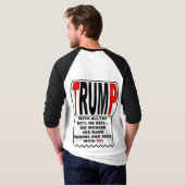 T-shirt Trump TP ! (Dos entier)
