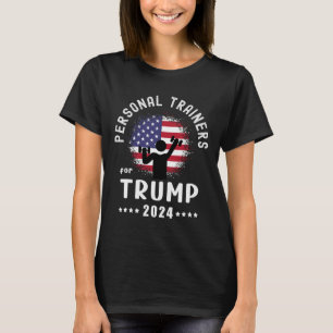 T-shirt Trump, Trump, Trump, Trainers pour Trump 2024