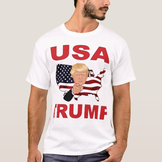 T-SHIRT TRUMP USA (Devant)