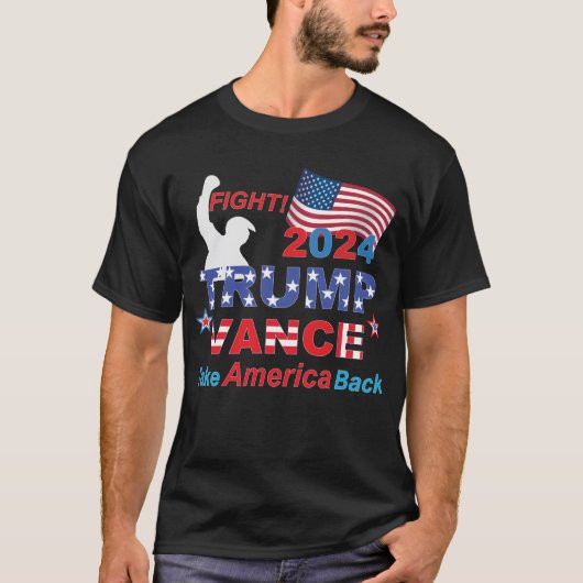 T-SHIRT TRUMP VANCE 2024 (Devant)