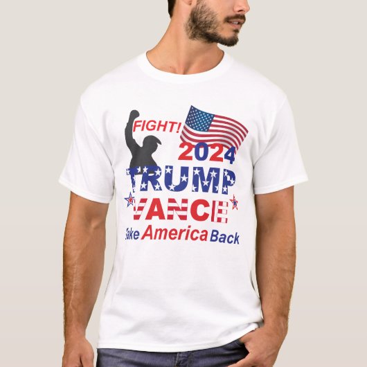 T-SHIRT TRUMP VANCE 2024 (Devant)