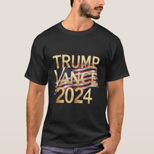 T-shirt Trump Vance 2024 : Une vision audacieuse pour l'Am (Devant)