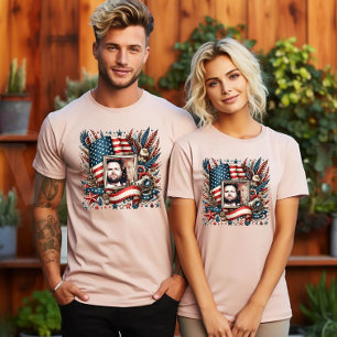 T-shirt Trump & Vance 4 juillet Fête de l'Indépendance