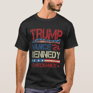 T-shirt Trump Vance Kennedy Échec et mat Élection Républic