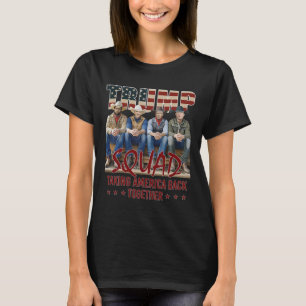 T-shirt Trump Vance Kennedy Elon Squad Reprend l'Amérique