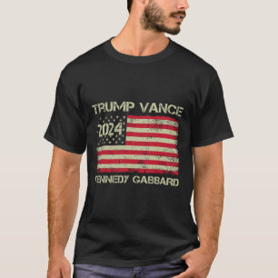T-shirt Trump Vance Kennedy Gabbyrd Échec et mat Prenez l'
