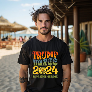 T-shirt Trump Vance Reprenez l'Amérique 2024 