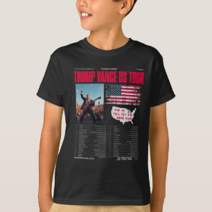T-shirt Trump Vance Us Tour