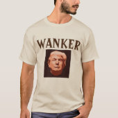 T-shirt Trump Wanker (Devant)