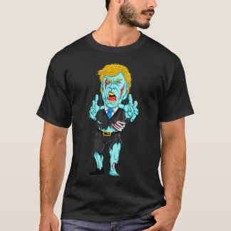 T-shirt Trump Zombie mignon président Halloween Drôle cade