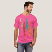 T-shirt Trumpe Jazz (Devant entier)