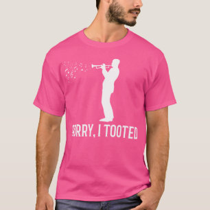 T-shirt Trumpet Désolé d'avoir pris de la musique