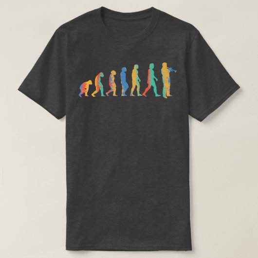 T-shirt Trumpet Evolution 2 (Design devant)