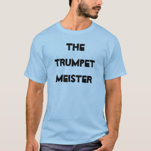 T-shirt Trumpet Meister instrument de laiton musicale