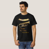 T-shirt Trumpet Player Funny Humor Musical Instrument (Devant entier)