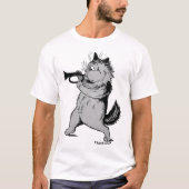 T-shirt Trumpet Player (Trumpeter) Chat, Louis Wain (Devant)