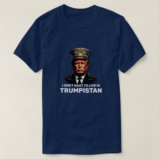 T-shirt Trumpistan drôle (Design devant)
