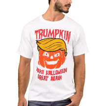 Trumpkin - Funny Trump Halloween Pumpkin Design