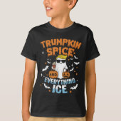 T-shirt Trumpkin Sce et tout glace automne hallow (Devant)