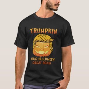 T-shirt Trumpkin Trump Jack-o'-lantern rend l'Halloween su