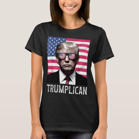 T-shirt Trumplican Funny Quote Saying Phrase  (Devant)
