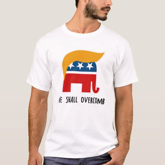 T-shirt Trumplican - Nous Devrons Surmonter (Devant)