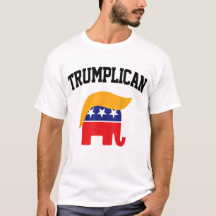 T-shirt Trumplican Trump soutient