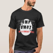 T-shirt Trumpty Dumpty A Eu Un Grand Oeuf Cracké Automne D (Devant)