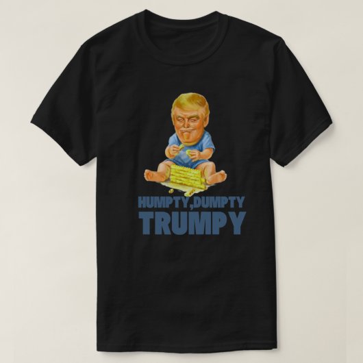 T-shirt Trumpty Dumpty Funny (Design devant)