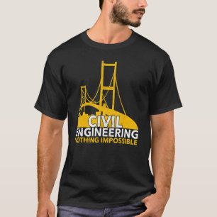 T-shirt Truss Structurelle Ingénieur Civil Stude