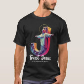 T-shirt Trust Jesus (Proverbs 3:5) (Devant)
