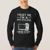 T-shirt Trust Me I'm A Game Developer I Know Stuff (Devant)