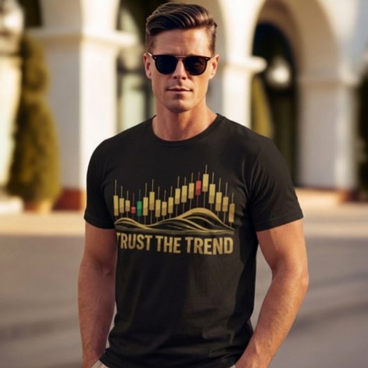 T-shirt Trust the Trend – Mindset Tee for Traders