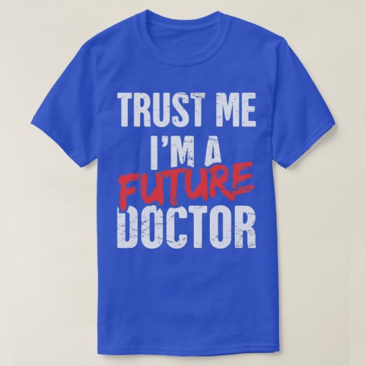 T-shirt Trust Thesis Doctoral Student Graduate (Design devant)