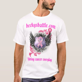 T-shirt try1, beckysbattle.com, cancer de combat quotidien