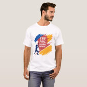 T-shirt Try Fail Learn Repeat Growth Mindset Motivational (Devant entier)