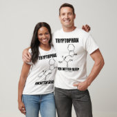 T-shirt Tryptophane pour un meilleur sommeil (molécule (Unisexe)
