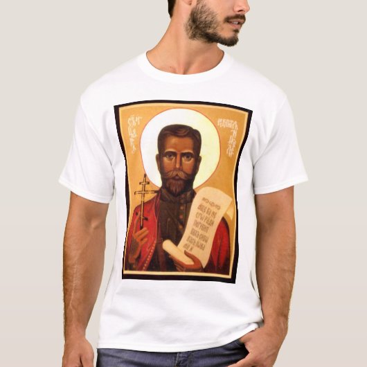 T-shirt Tsar Nicholas II (Devant)
