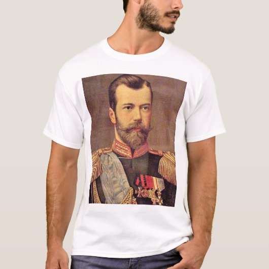 T-shirt Tsar Nicholas II (Devant)
