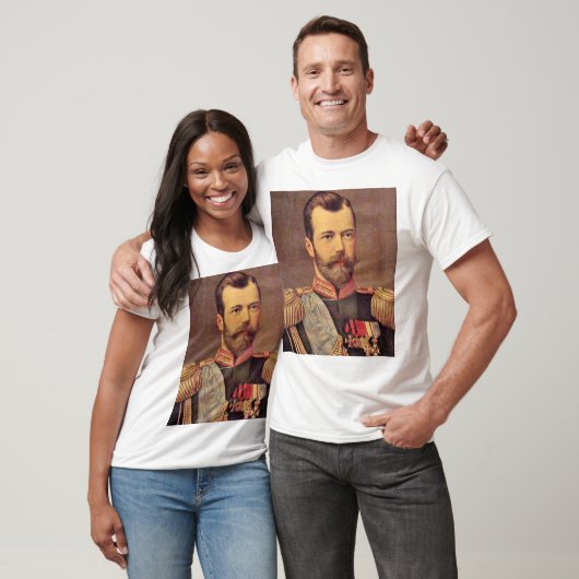 T-shirt Tsar Nicholas II (Unisexe)