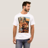T-shirt Tsar Nicholas II et famille (Devant entier)